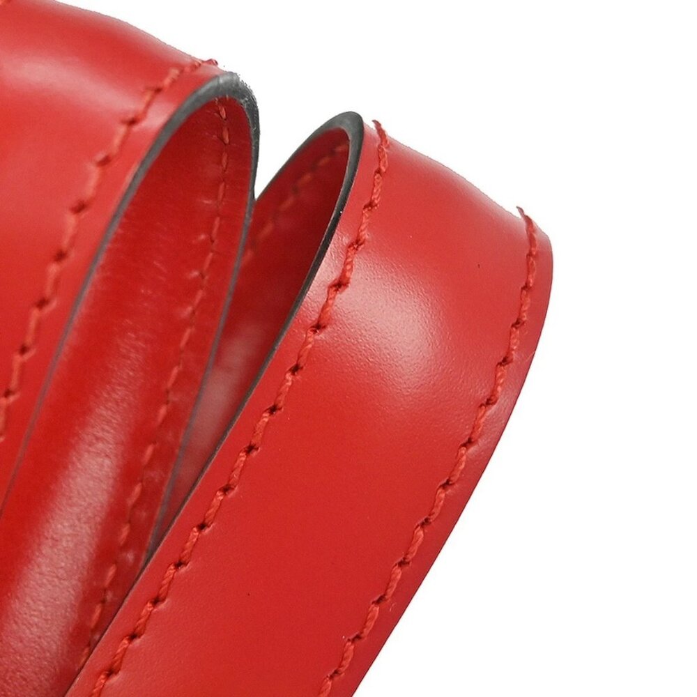 LOUIS VUITTON RED EPI LUSSAC SHOULDER BAG M52287 VI0930 NQ04590 - Picture 5 of 11